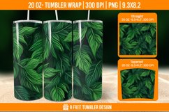 Grass Tumbler Wrap Designs, Sublimation Wrap Product Image 1