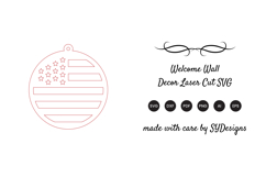 4th of July Earrings SVG Laser Cut Product Image 2