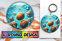 Whimsical Round Designs for Gifts, 3D Fruits Product Image 1
