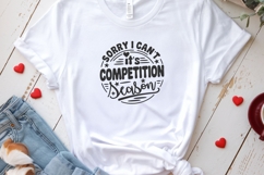 Sorry I can’t it’s competition season svg cut file, Dance Product Image 4