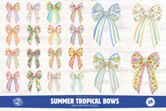 Summer Tropical Bows Clipart Product Image 1