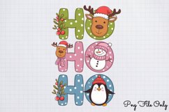 Hohoho Christmas Clipart PNG Product Image 1