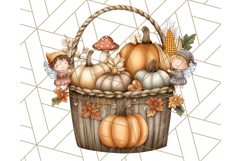 Fall Fairy House Clipart PNG, Autumn Homes and Decor Product Image 3