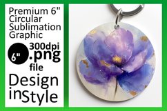 Springtime Bloom: 3D Floral Round Designs Art PNG Product Image 1