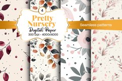 Nursery Seamless patterns and Seamless backgrounds Product Image 1