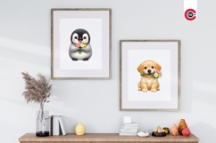 Adorable Baby Animal with Floral Bouquets Product Image 11