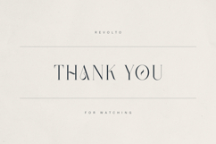 Revolto Elegant Display Serif Font Product Image 11