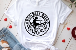 Why Walk When You Can Dance svg cut file Round Sign Product Image 3