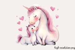Mothers and Babies Nursery Animals PNG Product Image 1
