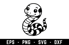 Snake Svg Design |Marine Animal SVG Cut files | Cricut Product Image 1