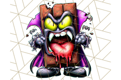 Haunted Treats Clipart PNG, Halloween Candy Art Product Image 3