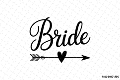 Bride SVG | SVG Cut files | Cricut Product Image 1