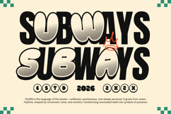 Flukin - Bubble Balloon Graffiti Font Product Image 11