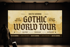Quitestar - Modern Gothic Blackletter Font Product Image 9