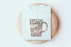 Coffee Mug SVG cut file lettering design Product Image 1