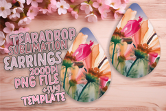 Lovely Teardrop Design for DIY Art , Flowers Product Image 1