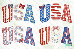 4th of July USA Painted Clipart Product Image 1