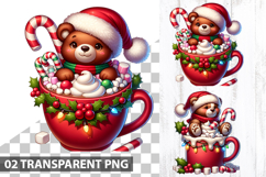 Christmas Sublimation Clipart Bundle - Christmas PNG files Product Image 12