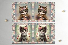 20 Cats Mug designs | watercolor Sublimation design bundle Product Image 11