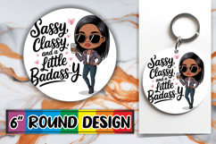 Radiant Circle Ornaments PNG, Love Woman Product Image 1