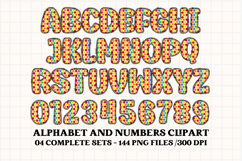 Back to School Alphabet png, letters doodle, school clipart Product Image 5