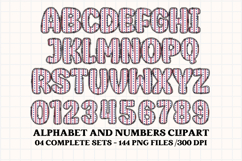 Superhero Alphabet png clipart, superhero letters doodle Product Image 5