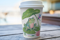 Summer Frog &amp; Dragonfly Pond Clipart Product Image 5