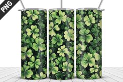 St Patrick&#039;s Day Tumbler Wrap| Sublimation Design Product Image 1