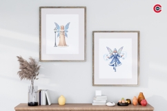 Frostlight Winter Fairy Transparent PNG Bundle Product Image 11