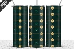 St Patrick&#039;s Day Pattern Tumbler Wrap| Sublimation Design Product Image 1