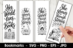 Her World Books Bookmark Sublimation Product Image 1
