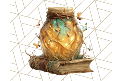 Woodland Potion Clipart Forest Apothecary Elements PNG Product Image 3