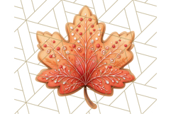 Fall Gingerbread Cookie PNG Clipart, Autumn Cookies Clip Art Product Image 3