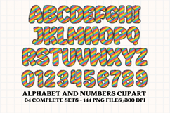 ST PATRICK Alphabet PNG Clipart, St Patrick letters doodle Product Image 3