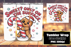 ELEGANT 20oz Sublimation Tumbler Wrap , Kawaii Food Product Image 1