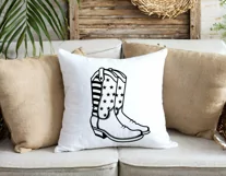 Cowboy boots cricut, America boots patriotic USA svg, png Product Image 5