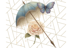 Vintage Butterfly PNG Clipart, Fairytale Cottagecore Images Product Image 3