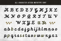 Astera Mototype - Rough Vintage Hand Drawn Script Font Product Image 11