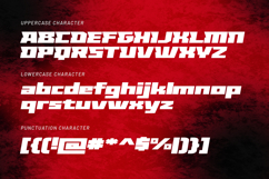 Voltpace - Modern Bold Sport Italic Racing Font Product Image 11