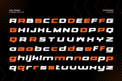Fast Rogue - Modern Bold Expanded Italic Racing Sport Font Product Image 11