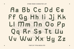 Stone Ridge - Rough Vintage Hand Drawn Font Product Image 11