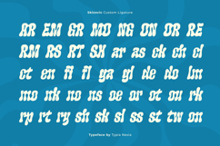 Skizovic - Psychedelic Liquify Retro Font Product Image 10