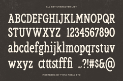 Mortberg - Rough Vintage Hand Drawn Slab Serif Product Image 11