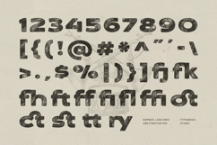 Rushpico - Bold Rough Distressed Stamp Font Product Image 11