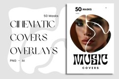 Boost your photography with Cinematic Covers Overlays. The collection includes high-res PNGs, AI Files, Abstract Masks, Graphic Elements, Geometric Shapes, and Bubble Mask Ideal for various design needs. Unique Fine Art Clipping Mask Overlay included