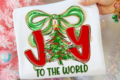 Joy To The World Png Coquette Jesus Christmas Png, Jesus Png Product Image 3