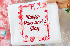 Happy Valentine Png, Preppy Valentine Png, Valentine Png Product Image 1