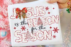 Preppy Christian PNG, Jesus Is The Reason For A Season Png Product Image 1