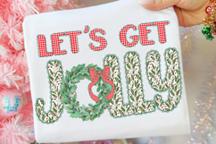 Let&#039;s Get Jolly Png, Merry Christmas Png, Christmas Festive Product Image 3