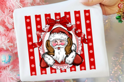 Santa PNG, Santa Coquette PNG, Christmas Coquette PNG Product Image 2